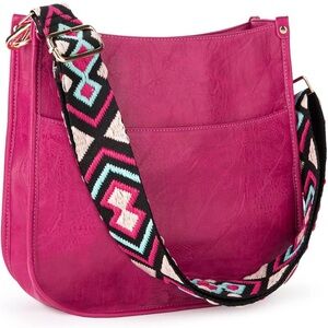 Viva Terry Vegan Leather Crossbody Bag NWOT***